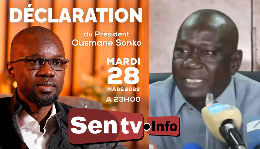 Revivez la déclaration de Ousmane Sonko après la sortie du procureur